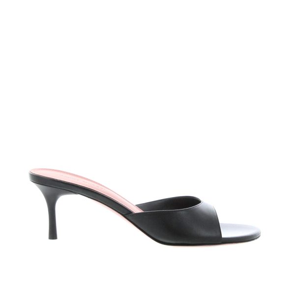 Amina Muaddi - Jeanne Slipper 60 - Black