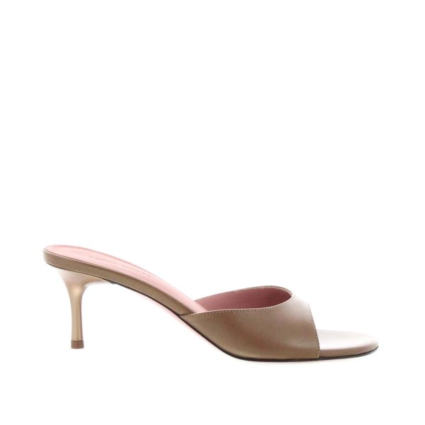 Amina Muaddi - Jeanne Slipper 60 - Mocha